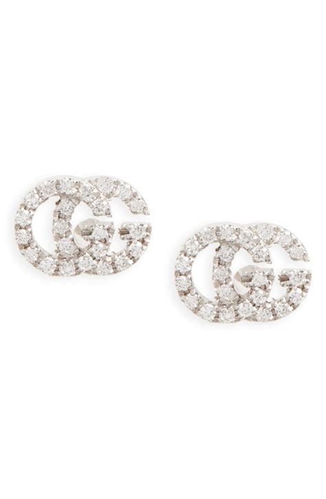 gucci diamond earrings|diamond earrings for men gucci.